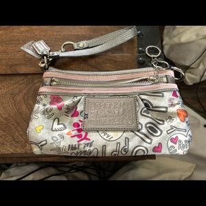 Authentic coach wristlet